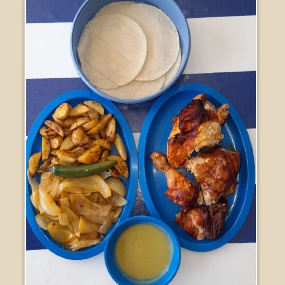 Paquete 1/2 Pollo