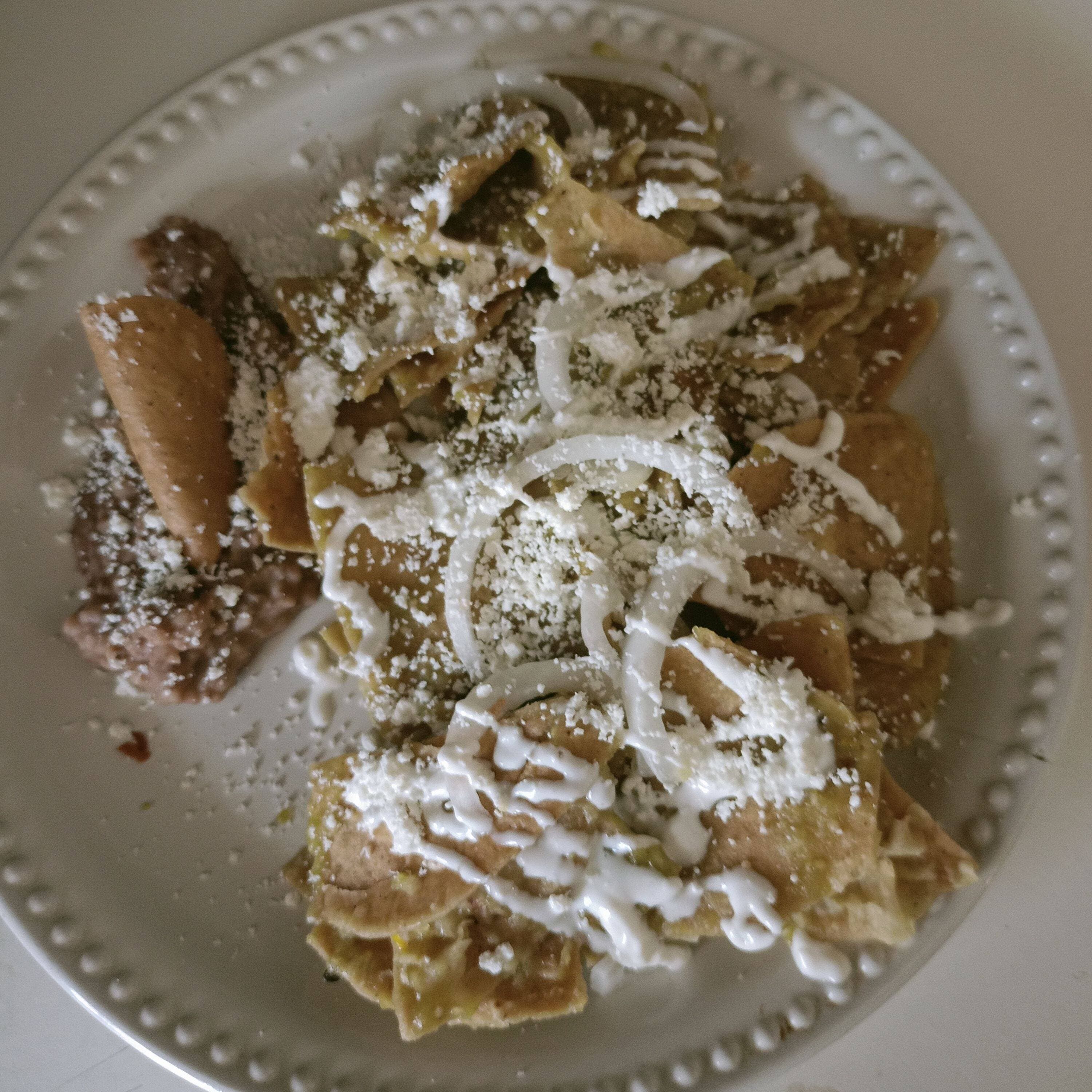 Chilaquiles de habanero