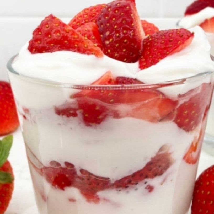 Fresas con Crema
