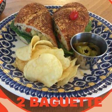Combo 2 Baguette  Arteza Jamón de Pavo e Italiano.