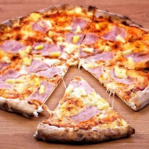 Pizza Hawaiana Mediana 6 rebanadas