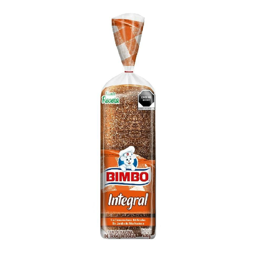 Pan Integral Bimbo 620g