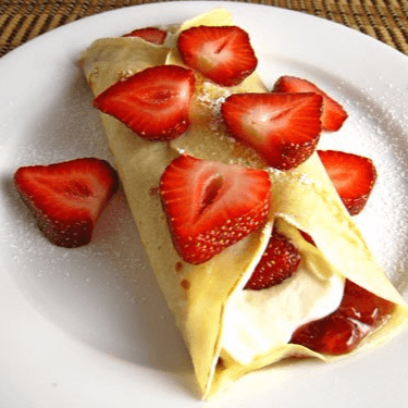 Crepe Dulce Crema Chantilly