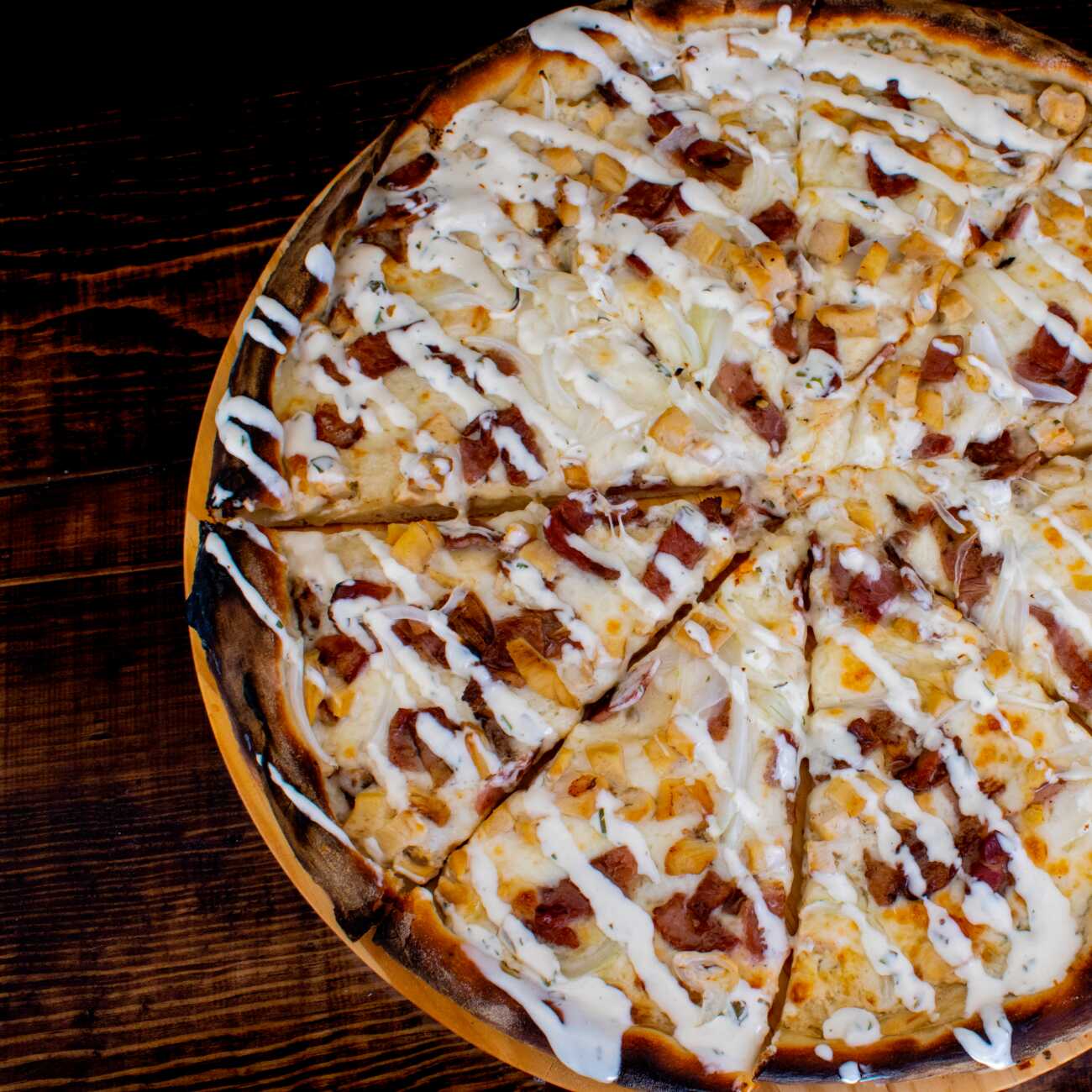 Pizza Chicken Bacon Ranch Familiar