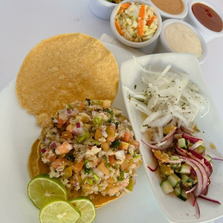 Tostada de Ceviche