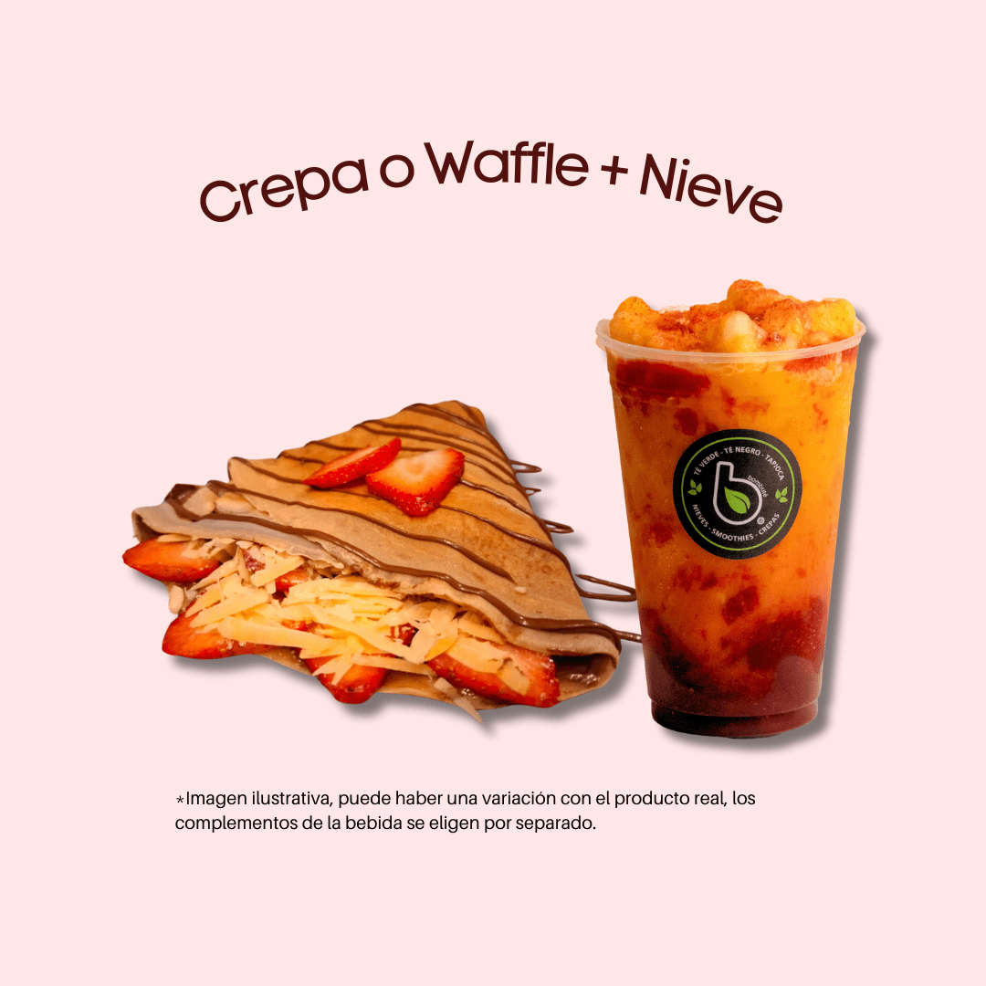 ARMA TU CREPA/WAFFLE + NIEVE