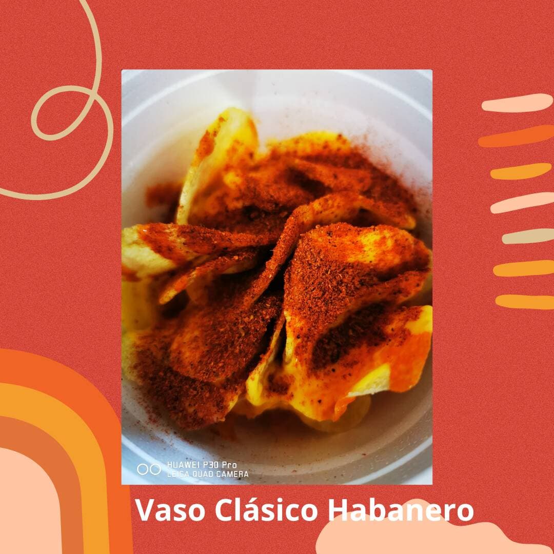 Vaso Clásico Papas Habanero
