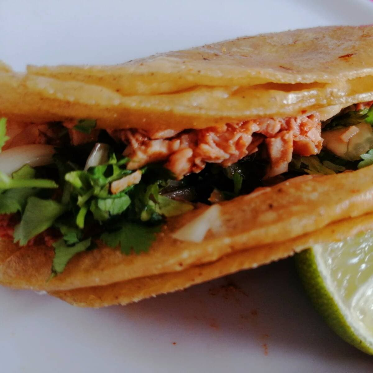 Taco blandito de birria