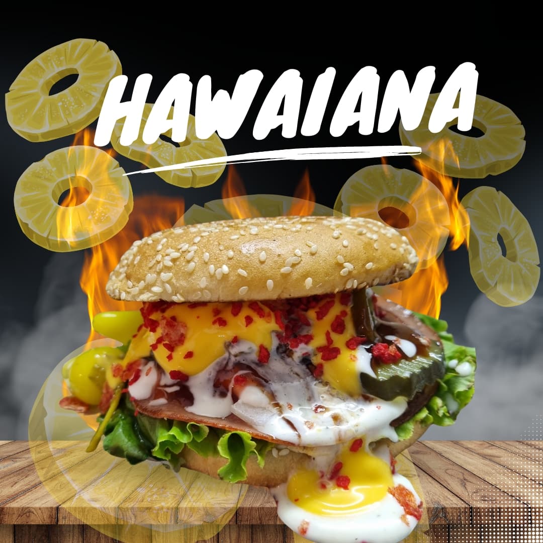 Hamburguesa Hawaiana