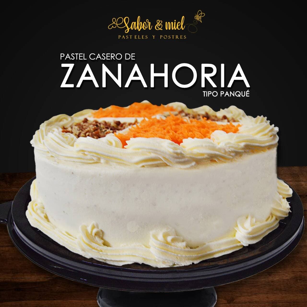 Pastel Casero de Zanahoria