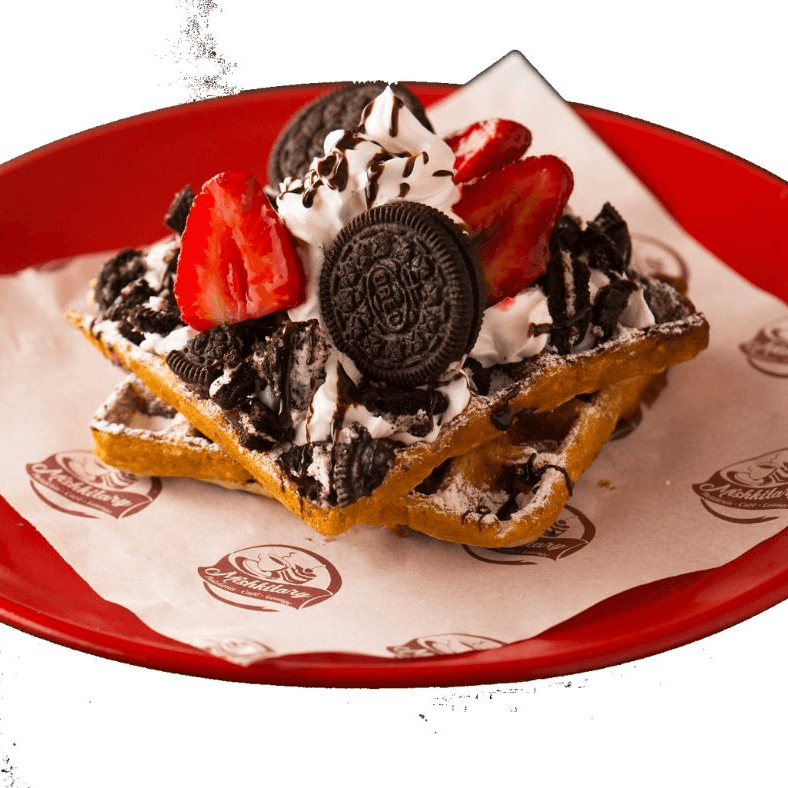 Waffle de Oreo 2 uds