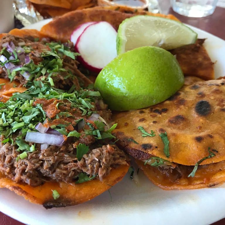 Tostada de Birria