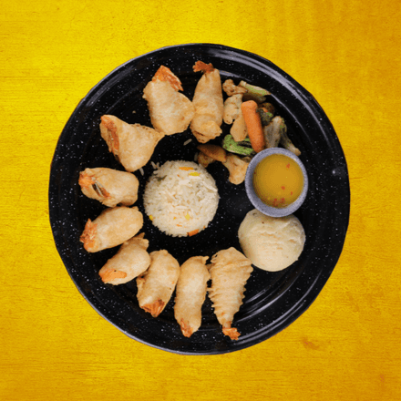 Camarones con Salsa de Mango