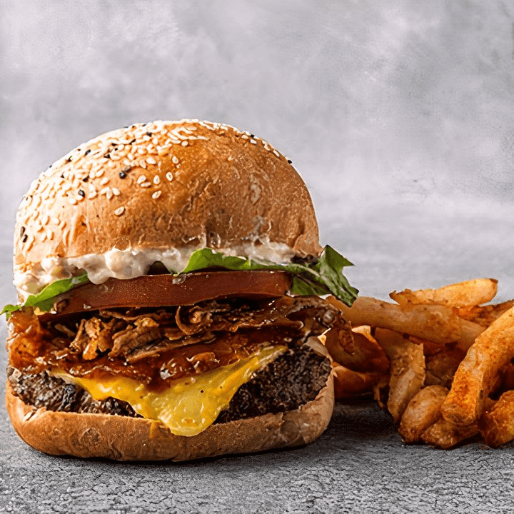 Combo Burger Sweet Cheese + Papas a la Francesa