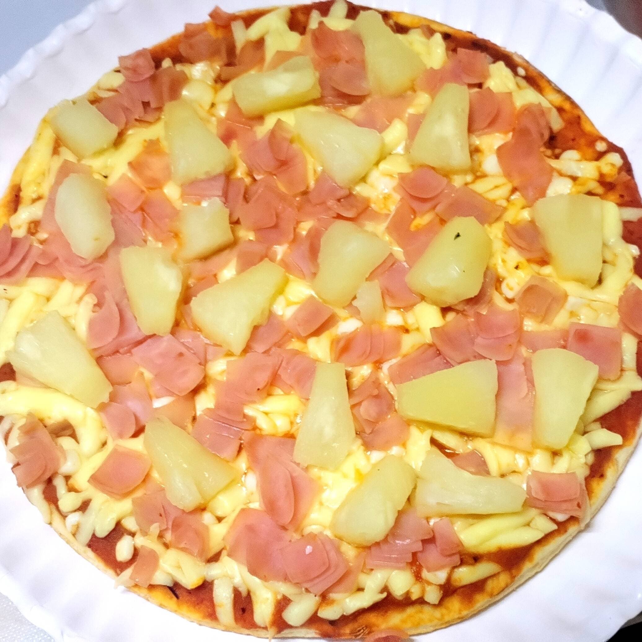 PIZZA INDIVIDUAL HAWAIANA