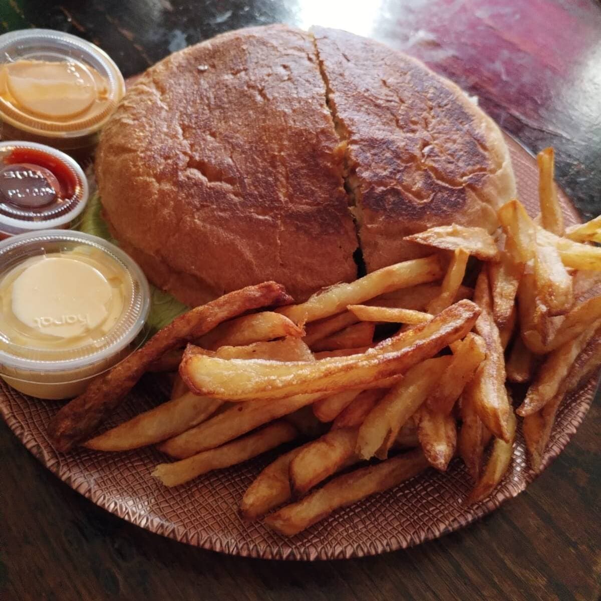 Combo Torta de Asada + Papas + Bebida