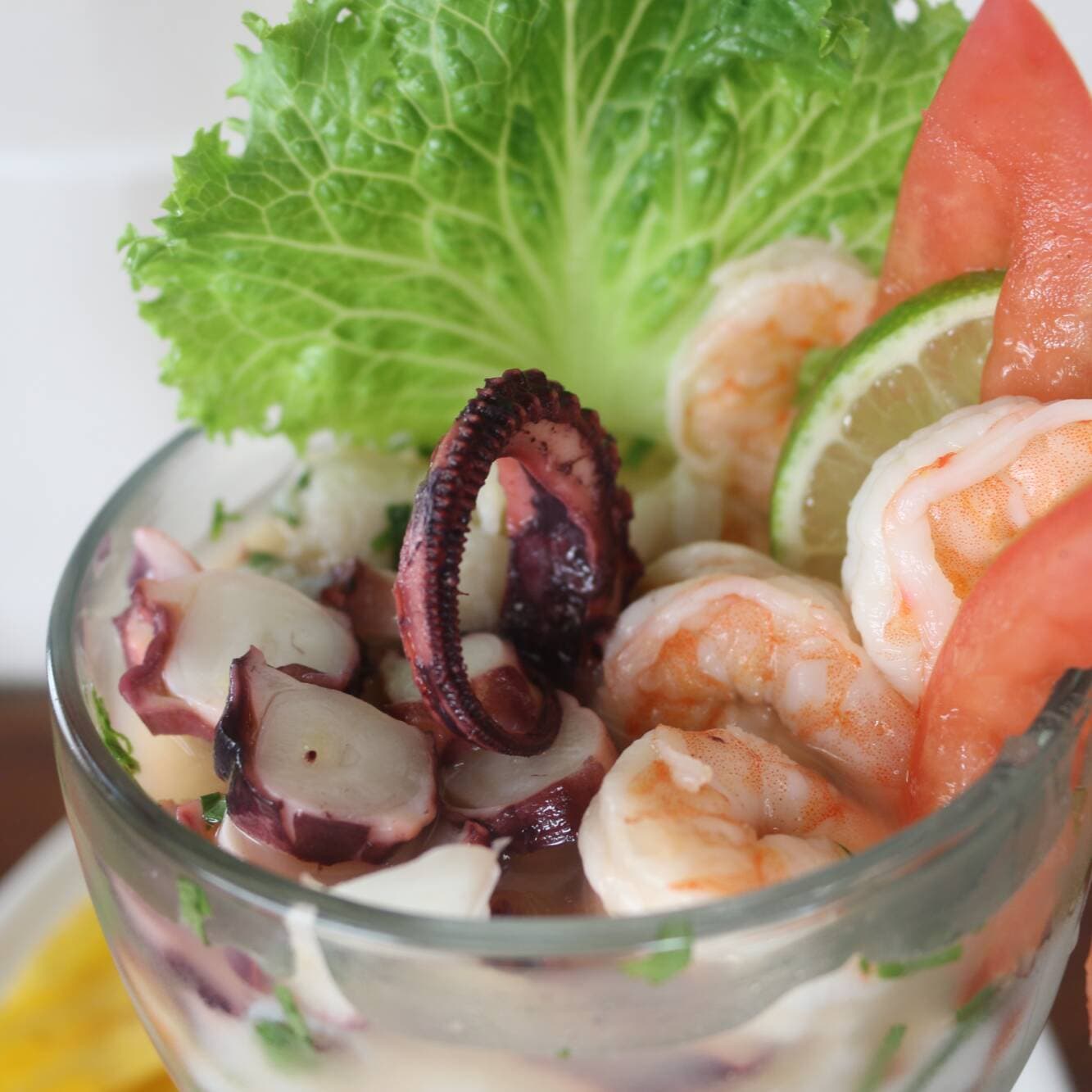 Ceviche Mixto + Chips