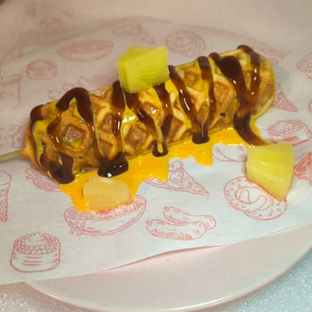 Waffle Hawaiano Pop