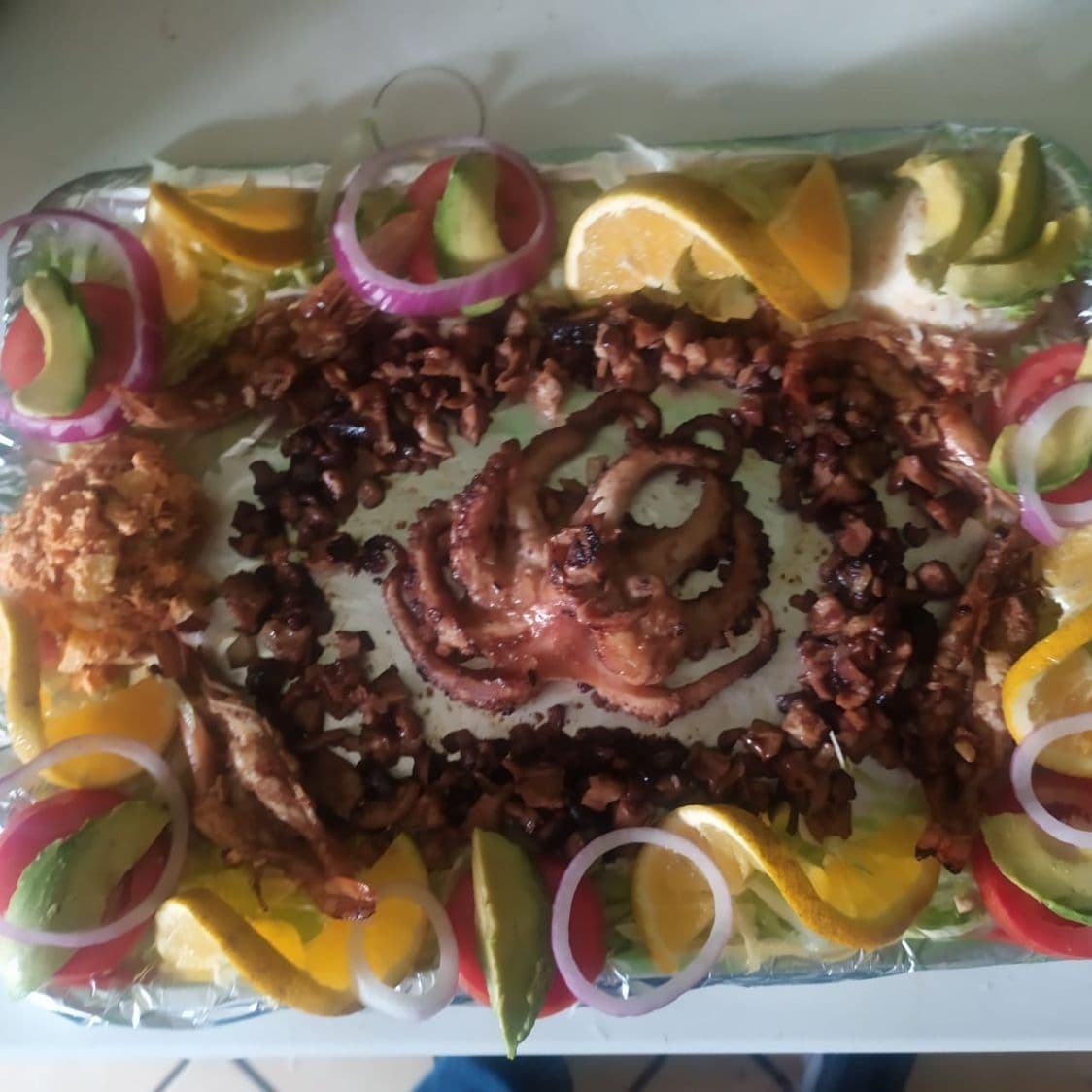 Pulpo al Mojo de Ajo