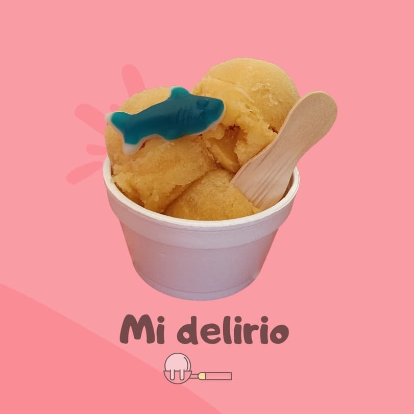 1 litro de nieve de mango