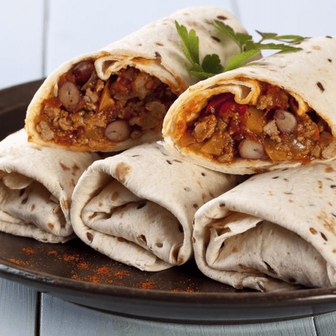 Burrito Gigante de Chorizo