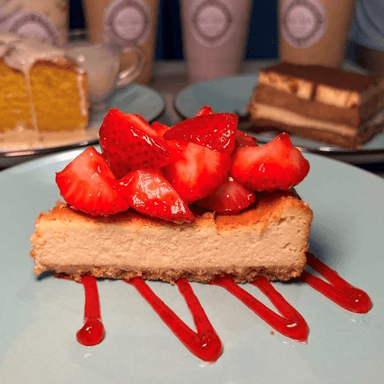 Rebanada de Cheesecake Fresa