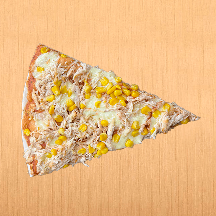 Pizza Porción Pollo Maíz