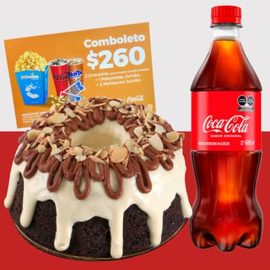 Combo Rosquita Chocolate y CocaCola + Cupón cine