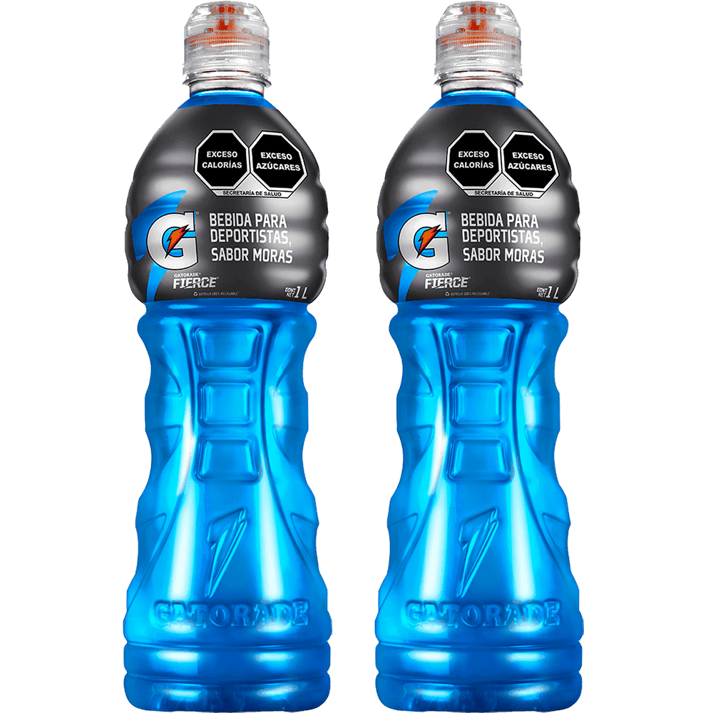 2 Gatorade Fierce Moras 1lt
