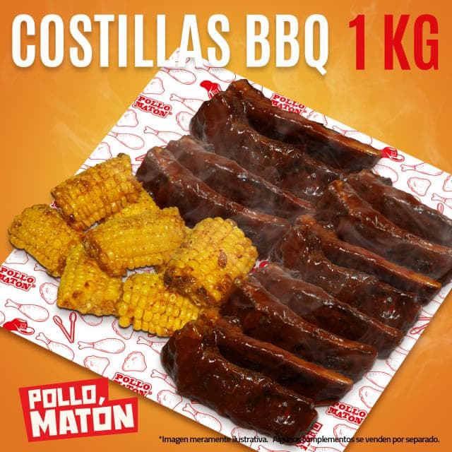 1KG COSTILLAS BBQ APPS