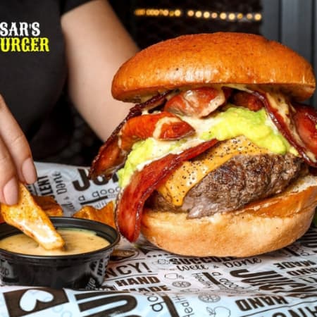 Hamburguesa Fusión.