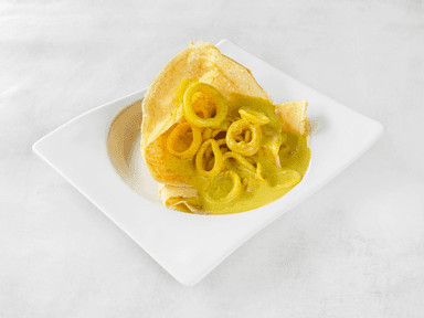 Crepe Calamares al Curry
