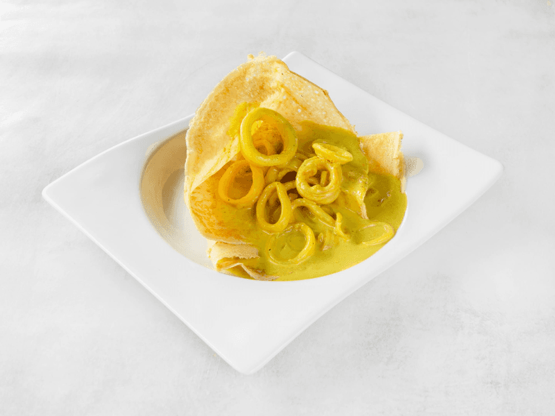 Crepe Calamares al Curry