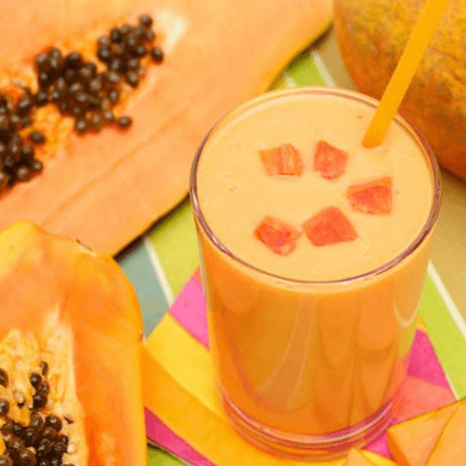 Licuado de Papaya
