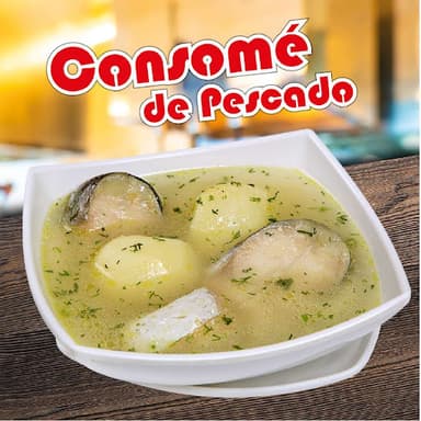Consome De Pescado Para Llevar
