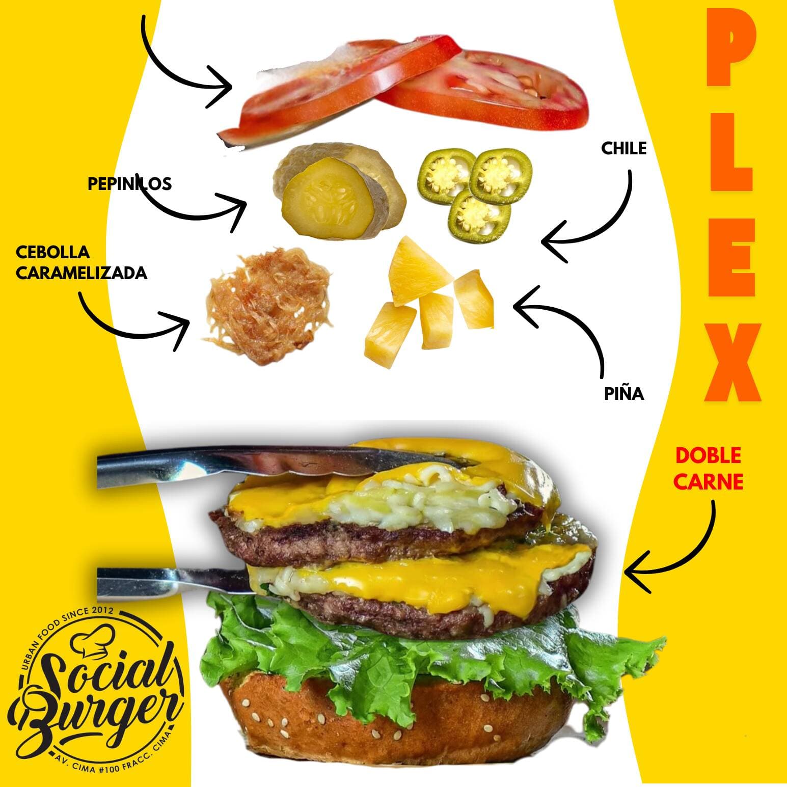 Hamburguesa Dúplex