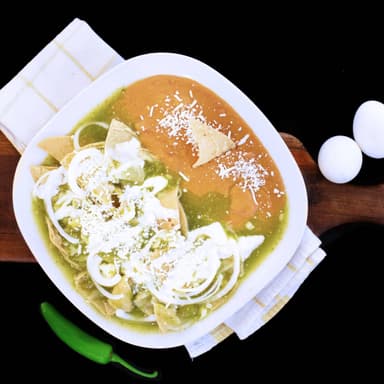 Chilaquiles Verdes Sencillos