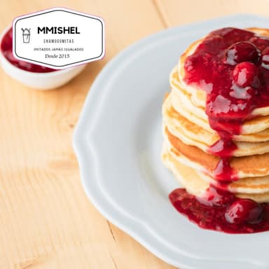 Hotcake con Mermelada