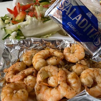 Camarones a la Mantequilla