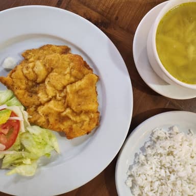 MENU BISTEC EMPANIZADO
