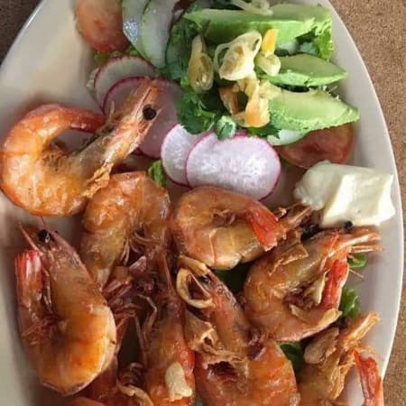 Orden de Camarones al Mojo de Ajo