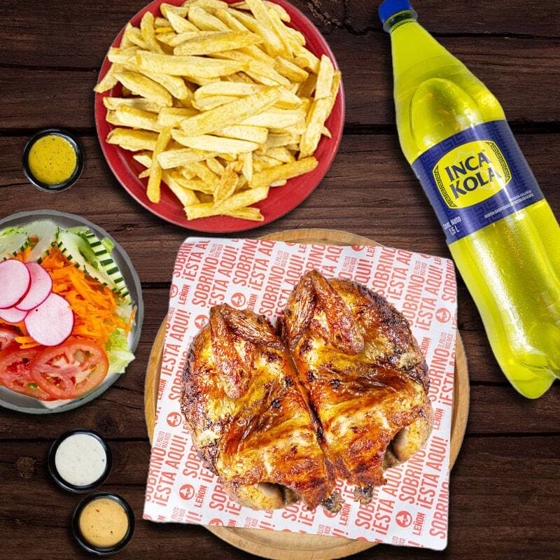Pollo con Gaseosa