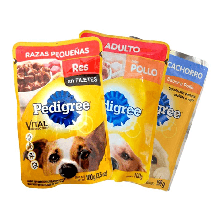 Sobre de dog chow 100g