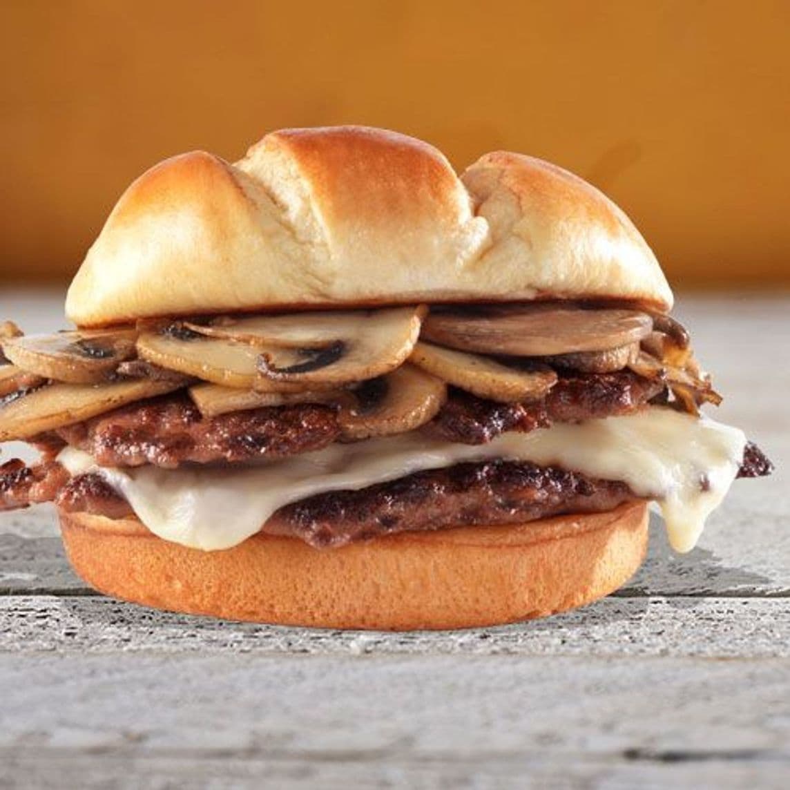Mushroom Swiss Burger