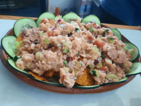 LOS COMPAS CARNE SECA MARISCOS Y CLAMATOS