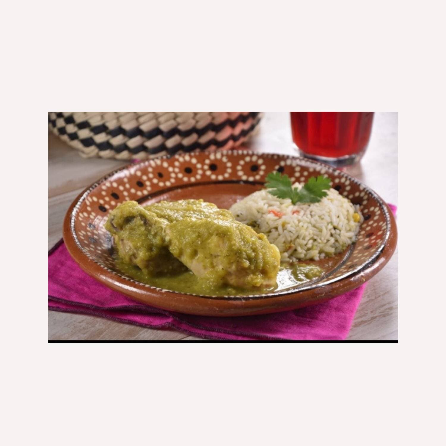 Acorazado-Pollo en Salsa Verde