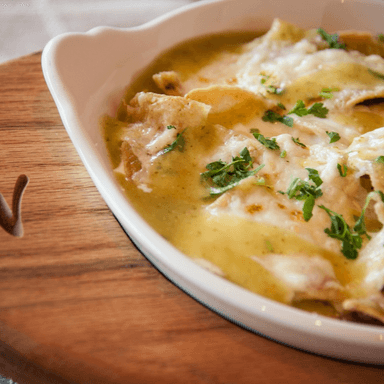 Bolw-Chilaquiles Verdes