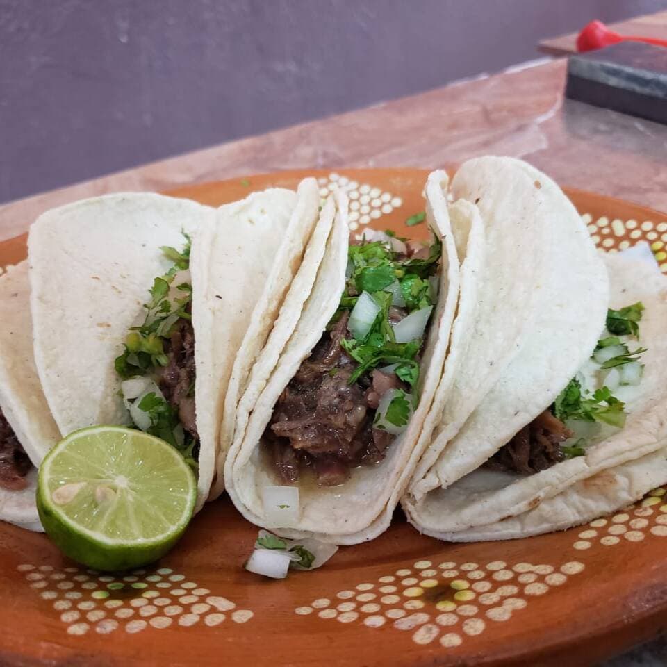 Tacos De Maiz De Barbacoa