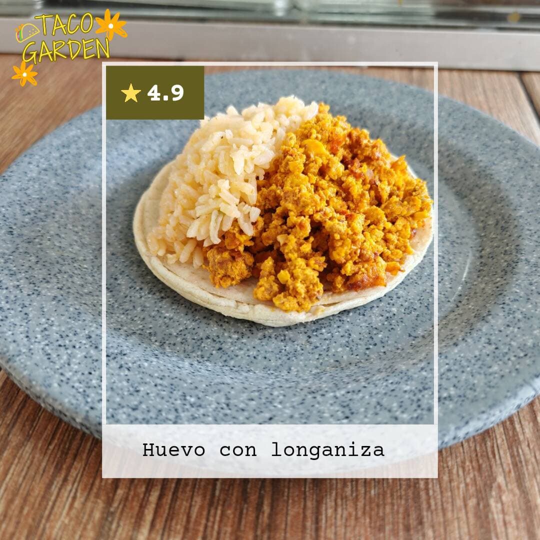 Taco de Huevo con Longaniza