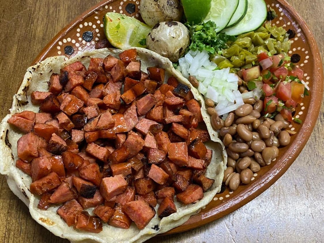 Pellizcada de Chorizo